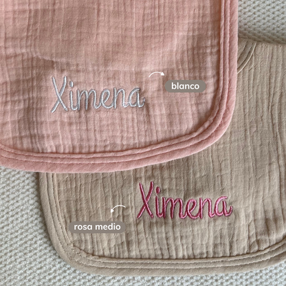 Set baberos niña