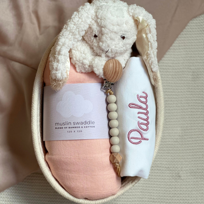 Canasta mameluco para niña