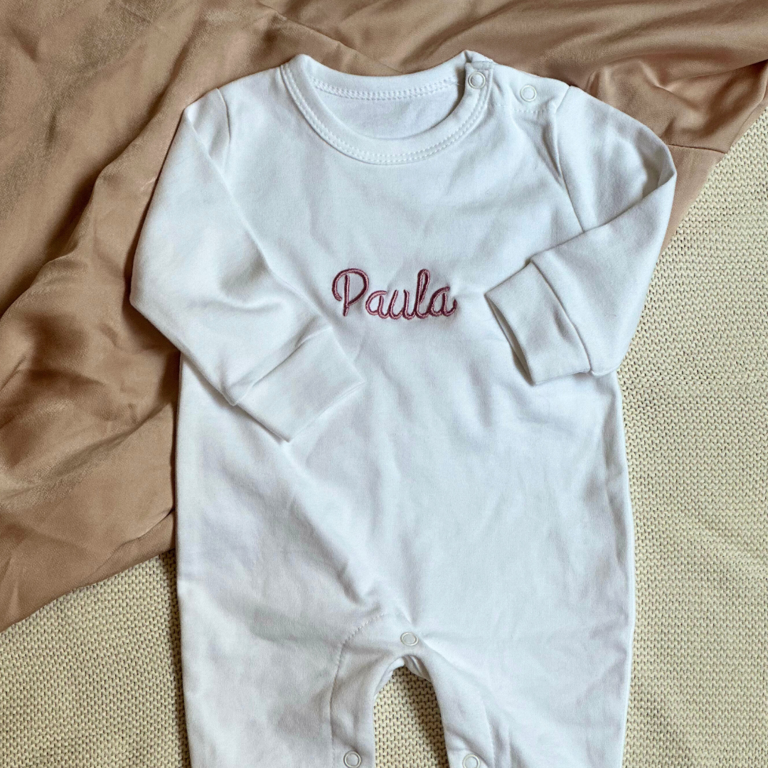 Mameluco bordado niña