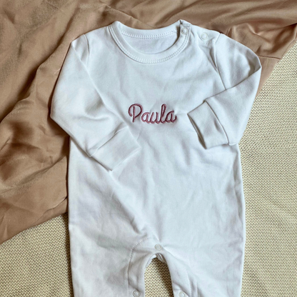 Mameluco bordado niña