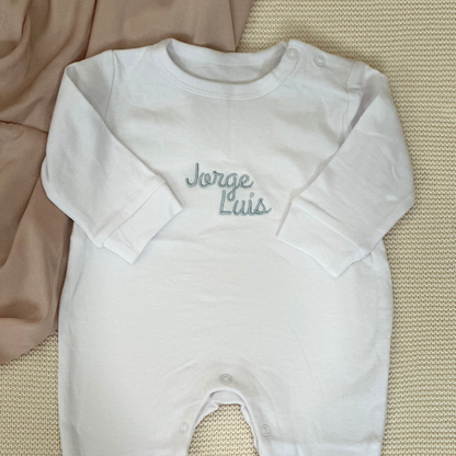 Mameluco bordado niño